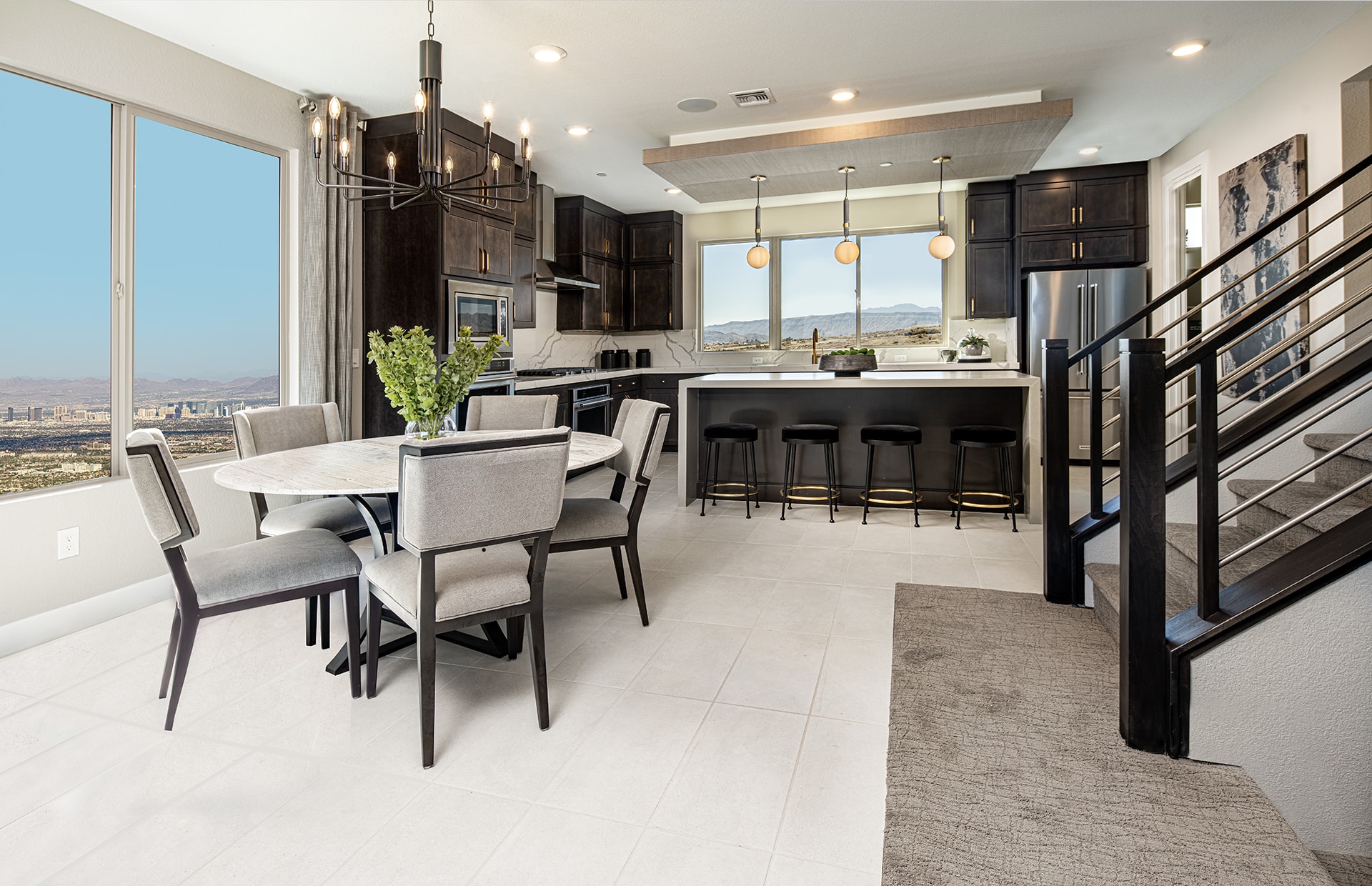 Kitchen of Carson Model at Blacktail by Pulte