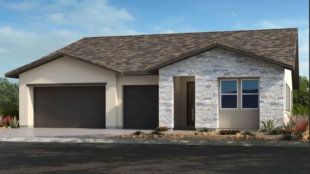 Front Elevation B of Sunflower Model at Castellana by Taylor Morrison