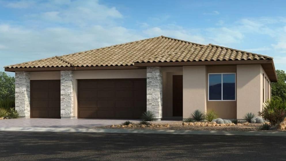 Front Elevation C of Sunflower Model at Castellana by Taylor Morrison