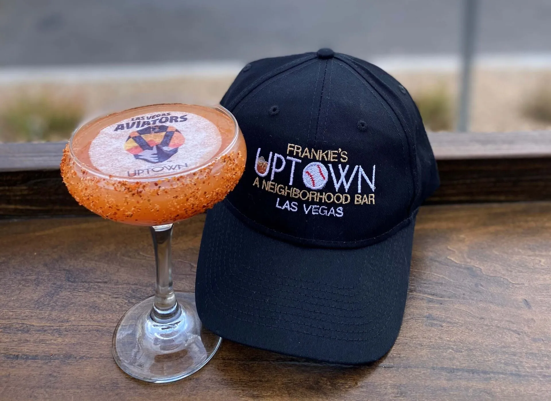 Frankies Uptown Aviators drink