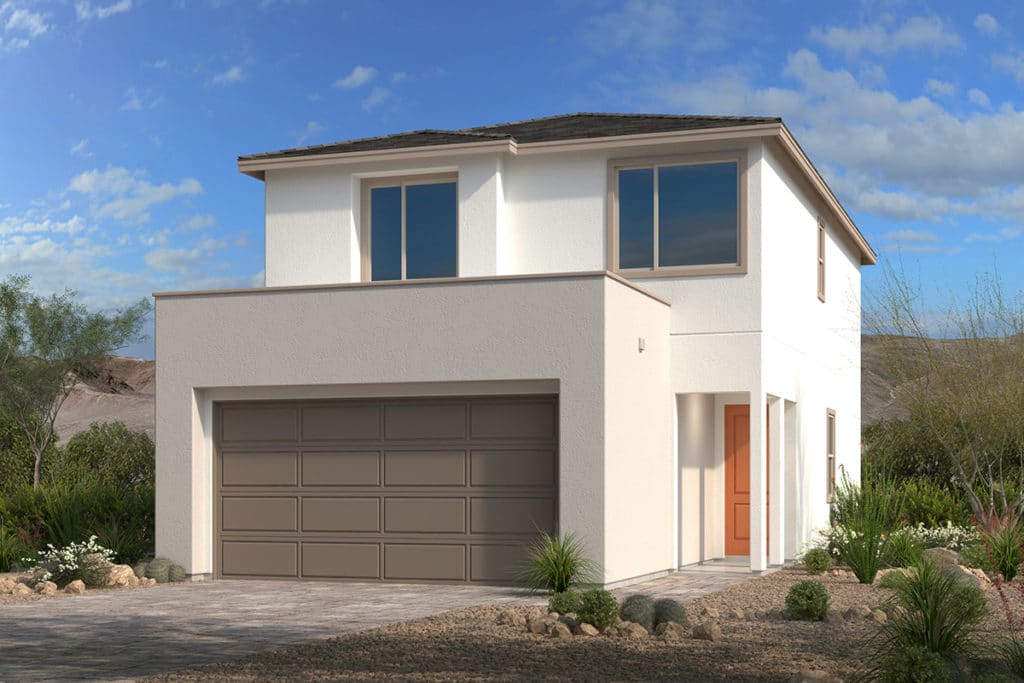 Front Elevation of Plan 1720 at Nighthawk by KB Home