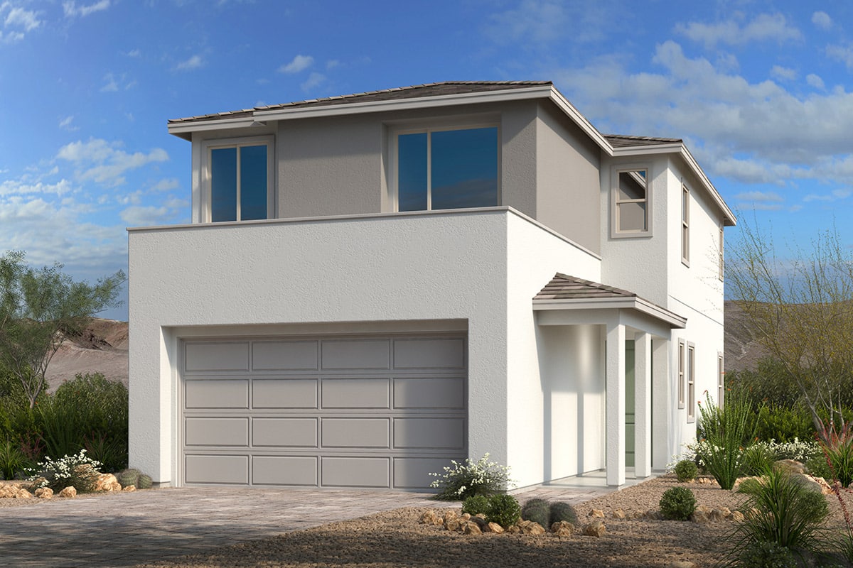 Front Elevation A of Plan 2089 at Nighthawk by KB Home