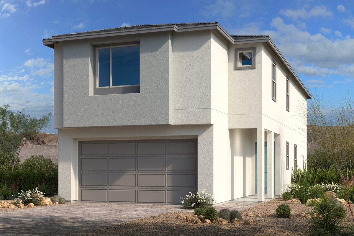 Front Elevation A of Plan 2466 at Nighthawk by KB Home