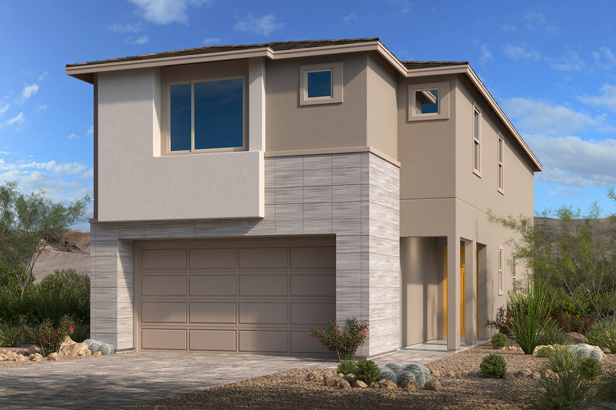 Front Elevation C of Plan 2466 at Nighthawk by KB Home