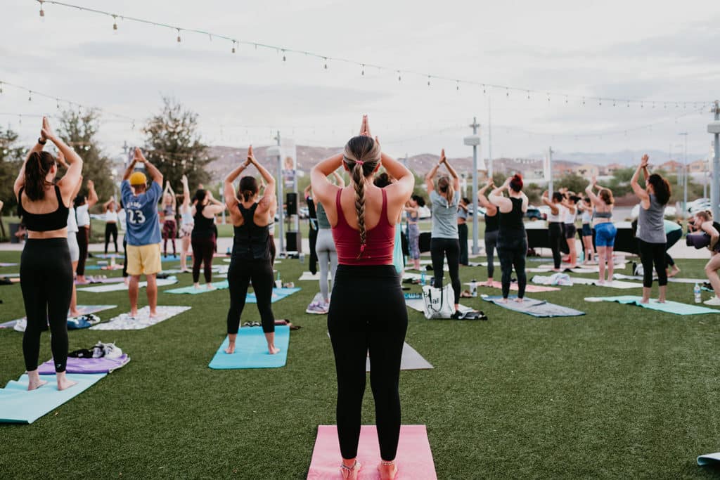 Fitness on The Lawn with Lululemon
