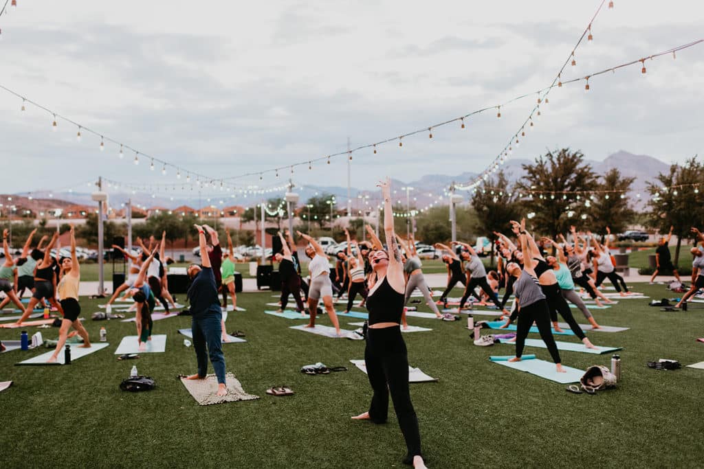Fitness on the Lawn with Lululemon