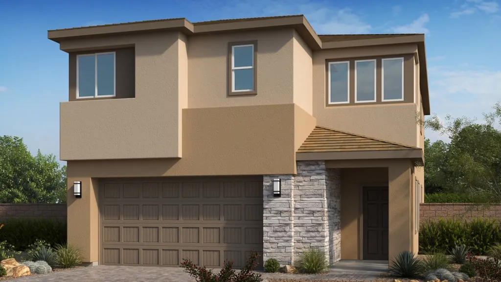 Front Elevation C of Magnolia Model at Castellana by Taylor Morrison
