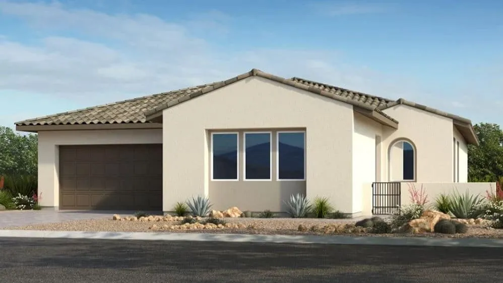 Front Elevation A of Poppy Model at Castellana by Taylor Morrison