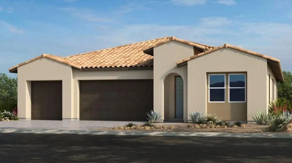 Front Elevation A of Tulip Model at Castellana by Taylor Morrison