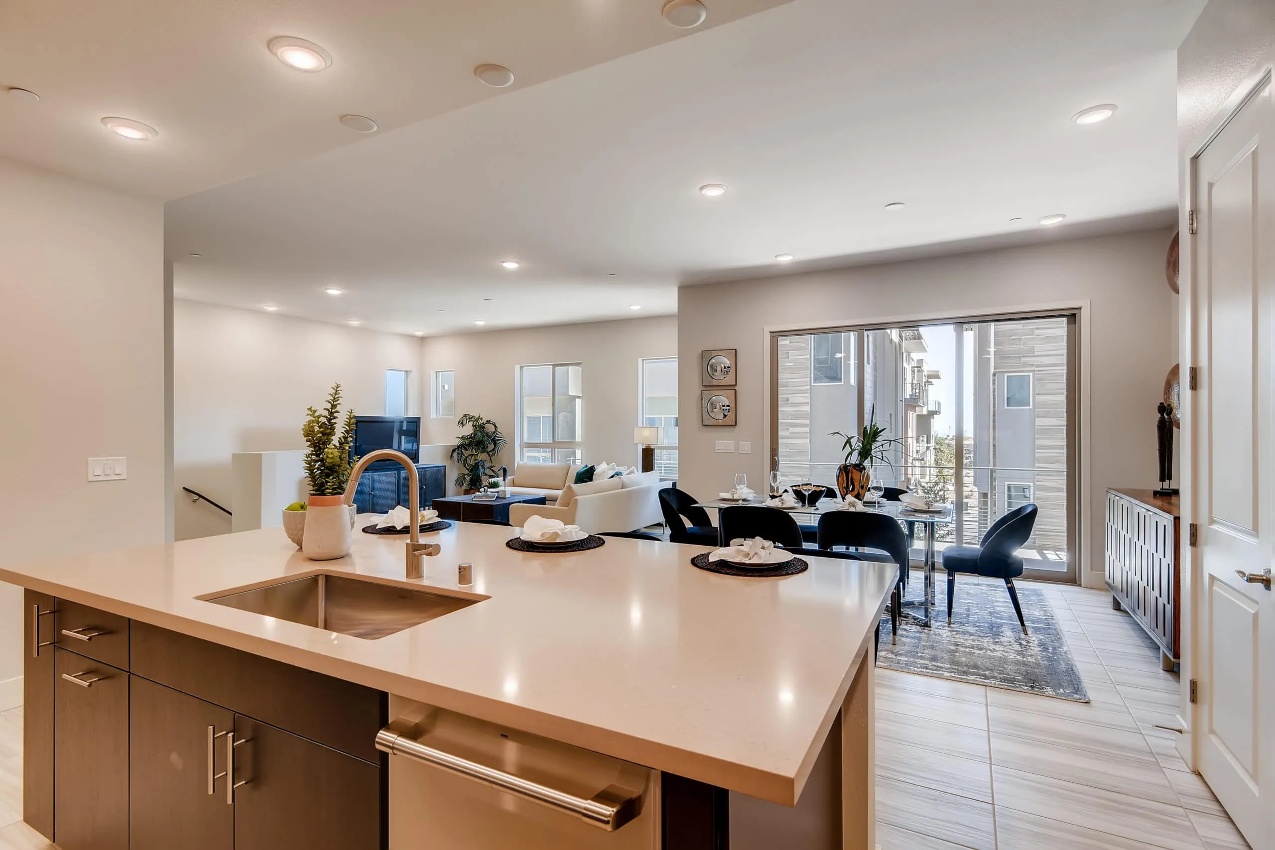 Kitchen in Inspire in Modern Collection in Trilogy by Shea Homes in South Square in Summerlin