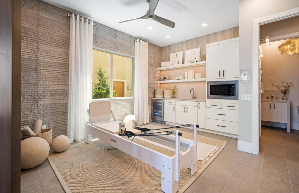 Exercise Room of Vittoria Model at Ascension by Pulte Homes