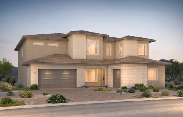 Front Elevation A of Vittoria Model at Ascension by Pulte Homes