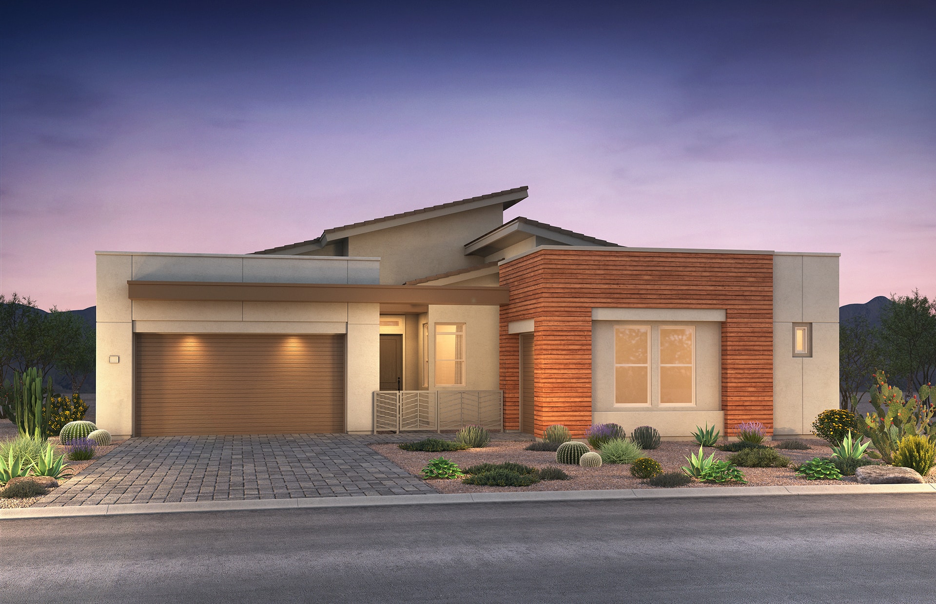 Front Elevation C of Genoa Model at Ascension by Pulte Homes