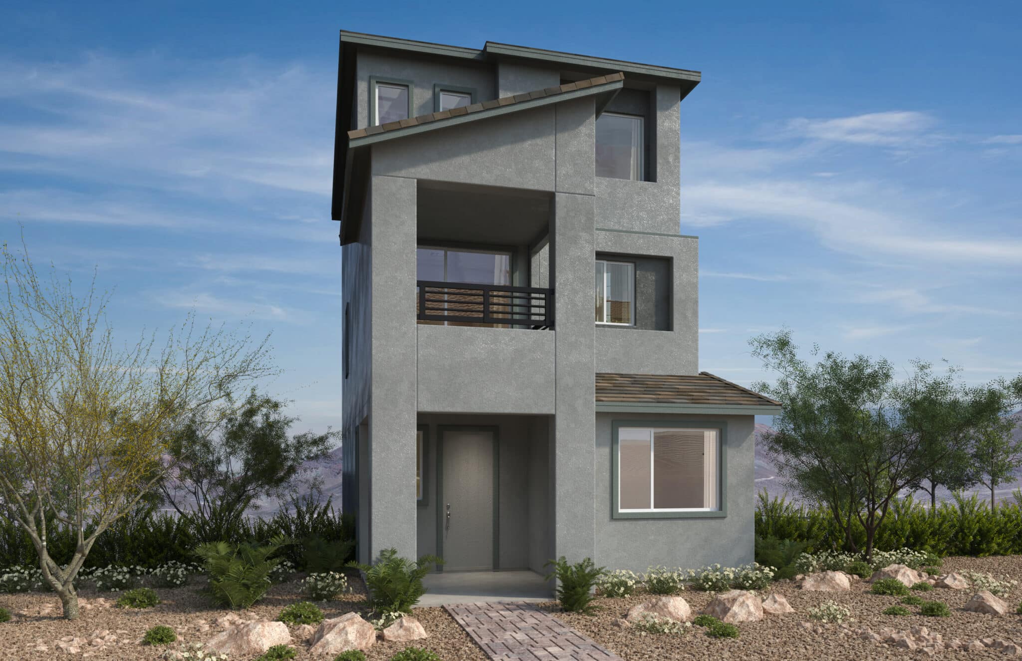 Elevation A of Plan 1651 at Quail Cove by KB Home