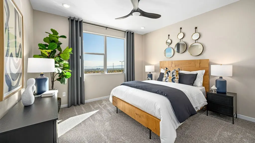 23-custom-TM-Lark-Hill-Unit-3-23 Bedroom of Unit 3 at Lark Hill by Taylor Morrison