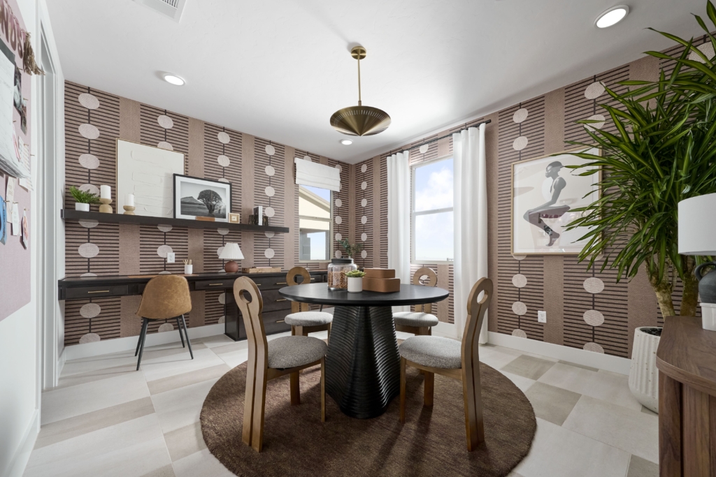 Lounge of Plan 4 at Edgewood by Tri Pointe Homes