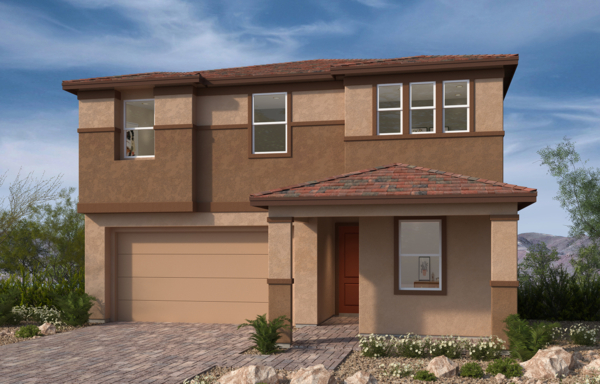 Front Elevation A of Plan 2683 at Alton by KB Home