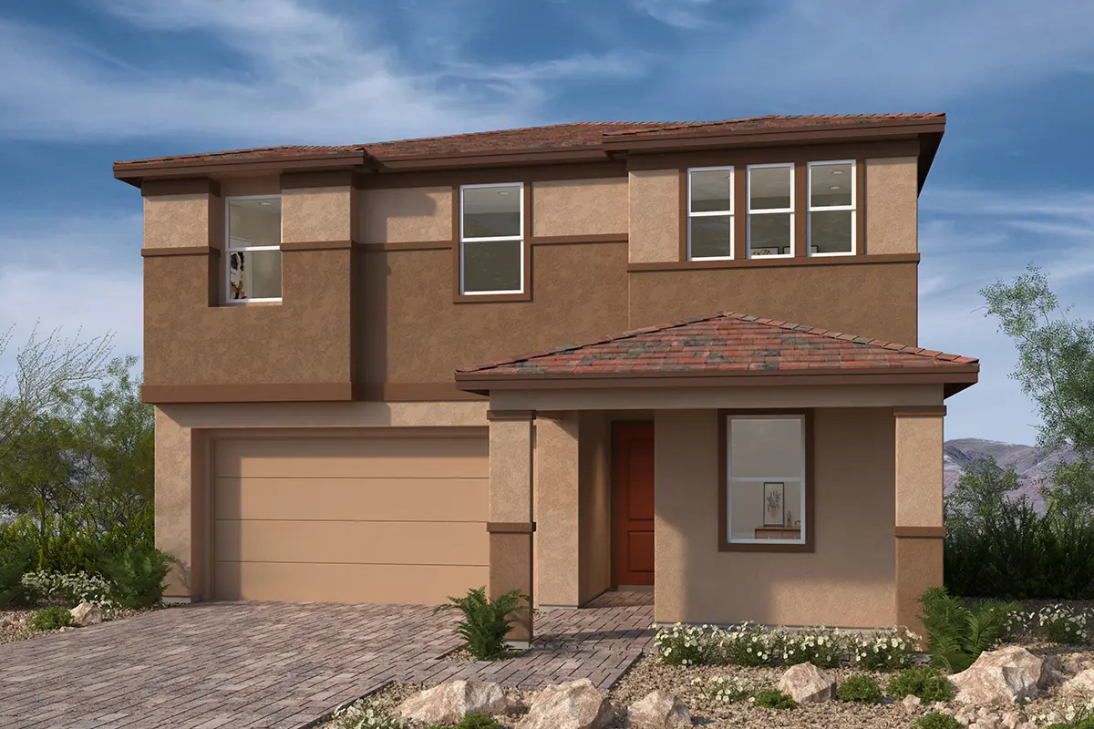 Front Elevation A of Plan 2683 at Alton by KB Home
