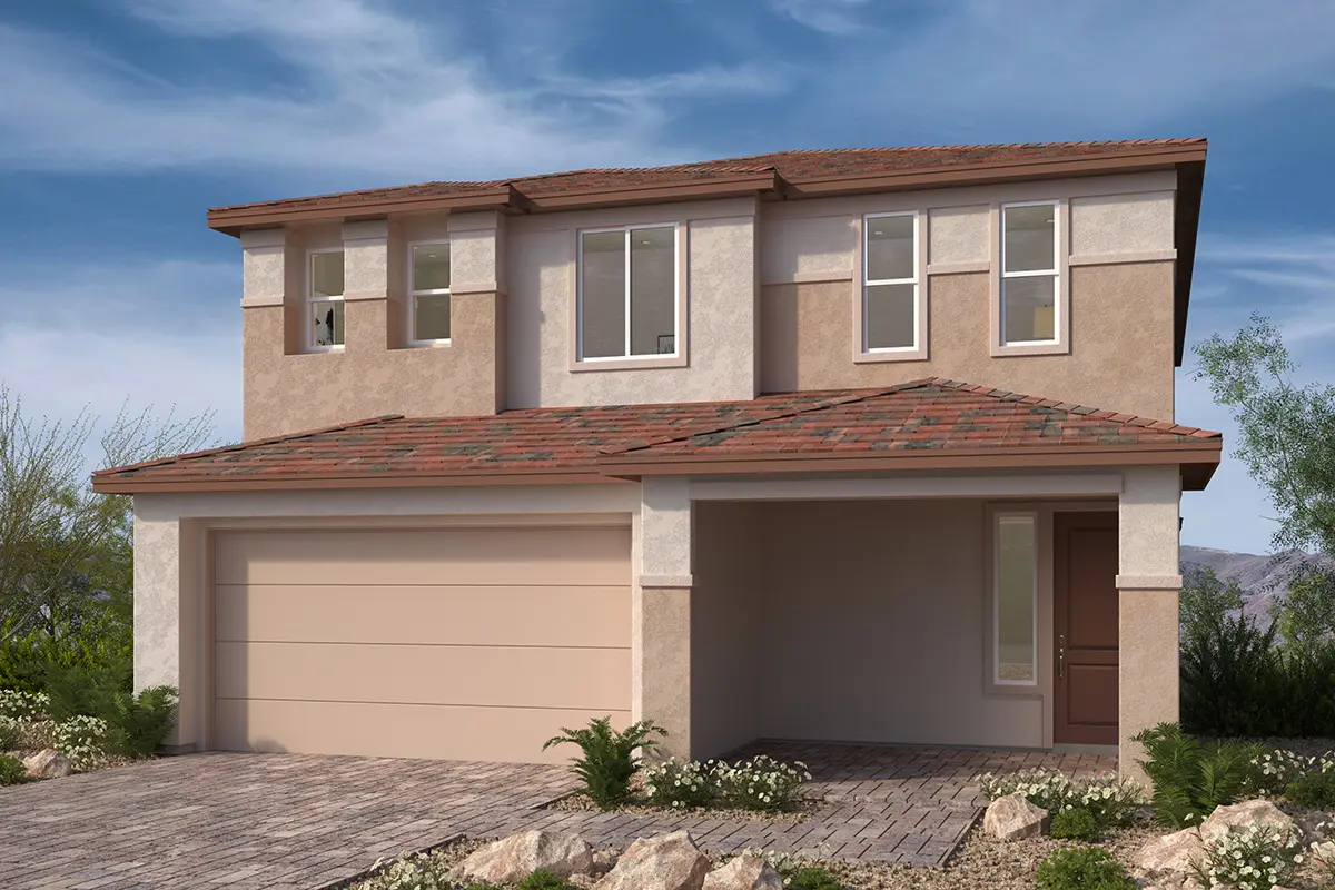 Front Elevation A of Plan 3063 at Alton by KB Home