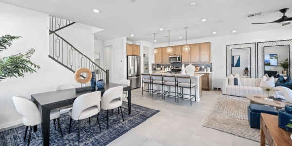 Living Room of Unit 3 at Lark Hill by Taylor Morrison