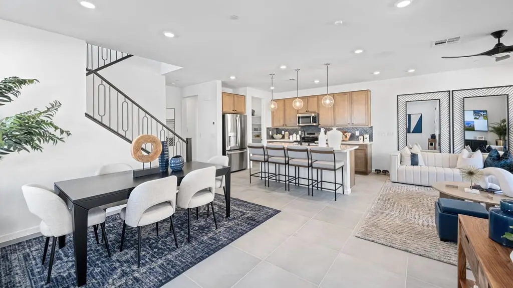 Living Room of Unit 3 at Lark Hill by Taylor Morrison