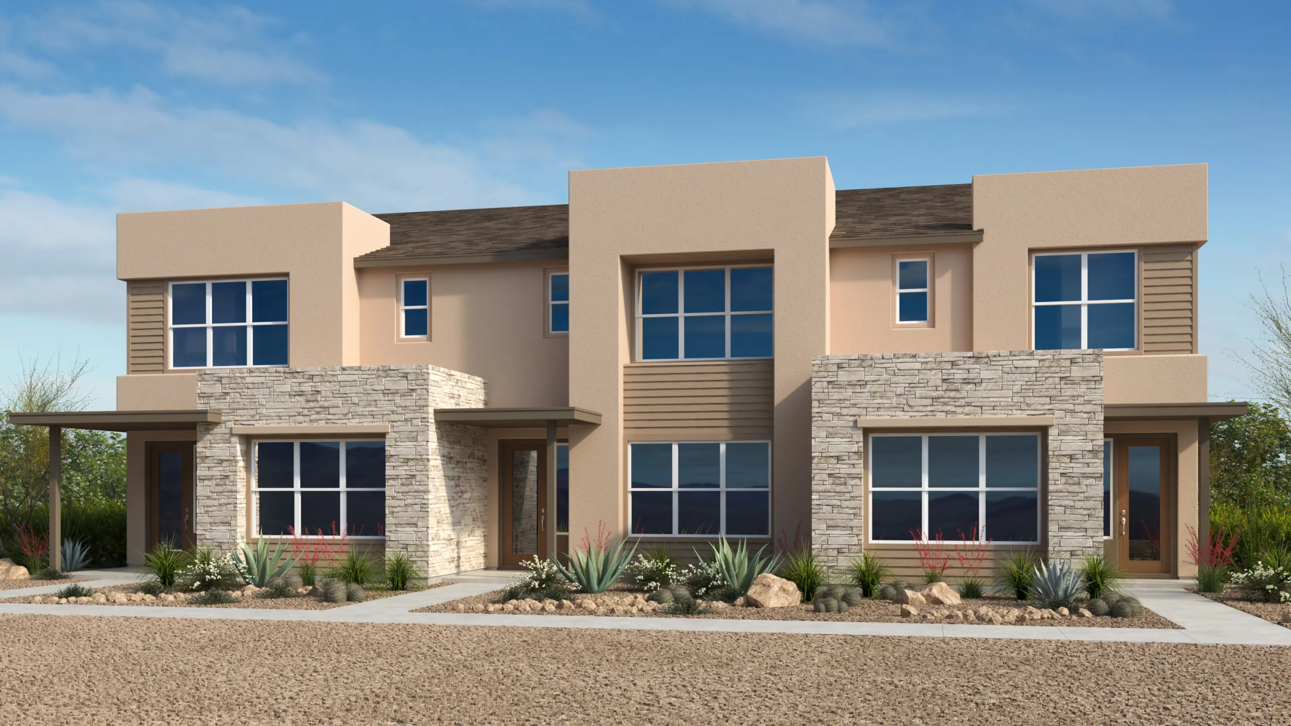 Front Elevation of Unit 1 of Lark Hill by Taylor Morrison