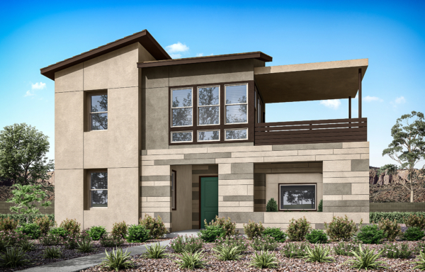 Front Elevation A of Plan 4 at Edgewood by Tri Pointe Homes