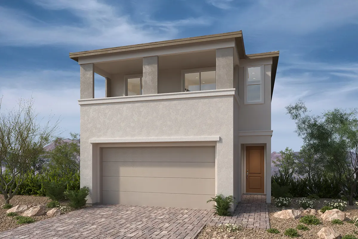 Front Elevation A of Plan 1832 at Alton by KB Home Front Elevation A of Plan 1832 at Alton by KB Home