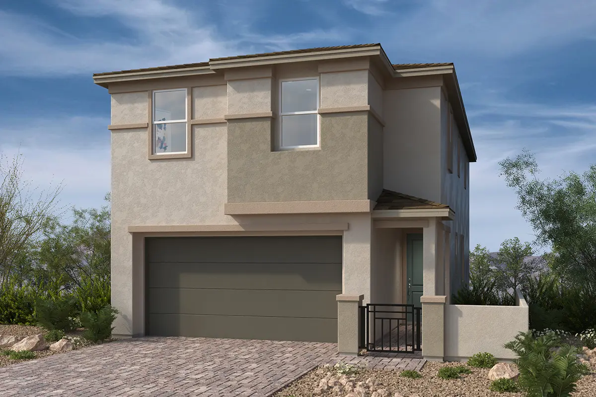 Front Elevation A of Plan 2070 at Alton by KB Home Front Elevation A of Plan 2070 at Alton by KB Home