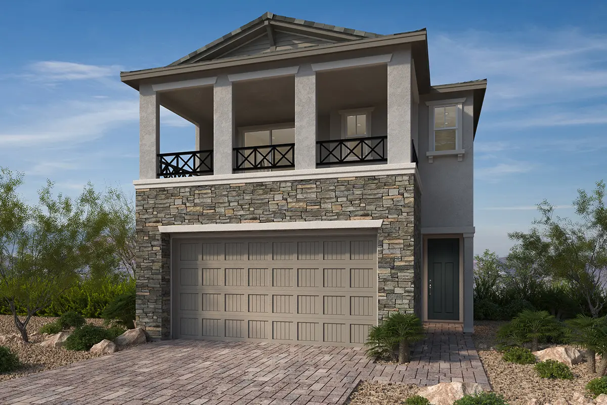 XP2175_C_sch9 Front Elevation C of Plan 2175 at Alton by KB Home