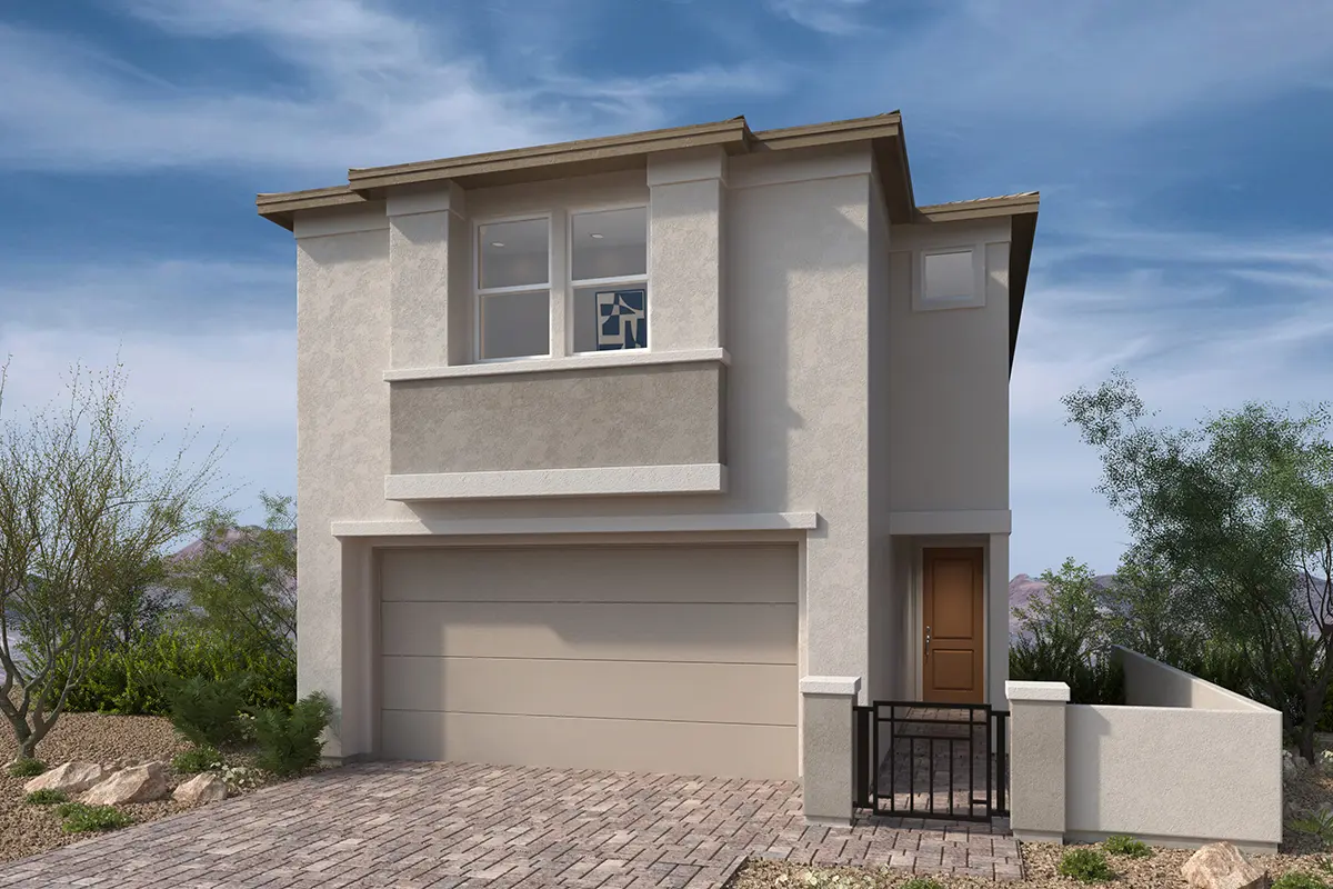 Front Elevation A of Plan 2466 at Alton by KB Home Front Elevation A of Plan 2466 at Alton by KB Home