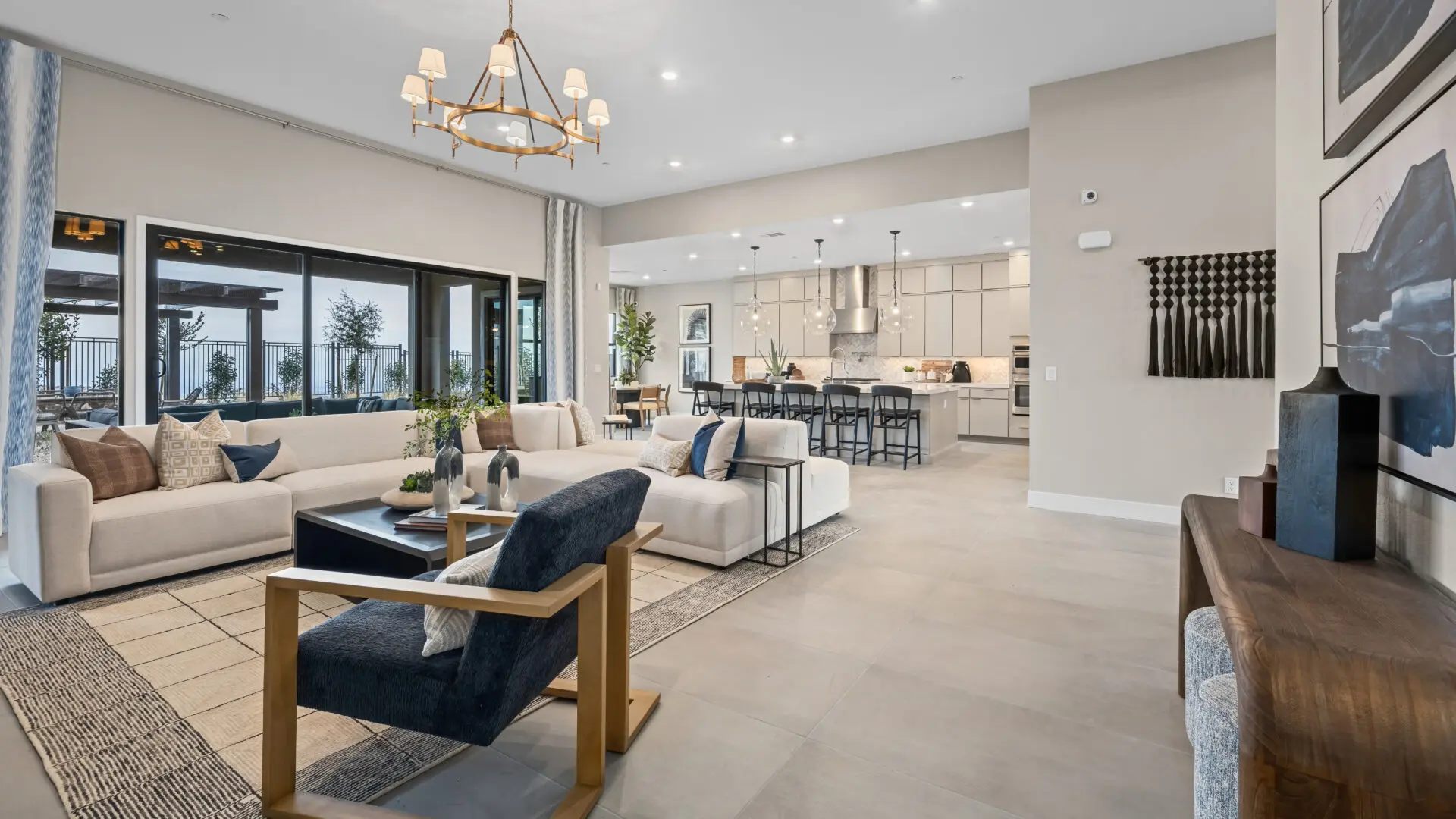 14-print-TM-Ashland-in-Summerlin-Pioneer-14 Living Room of Pioneer Model at Ashland by Taylor Morrison