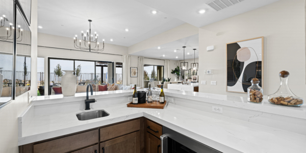 Living Room of Summit Model at Ashland by Taylor Morrison