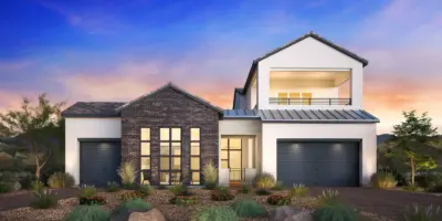 Elevation A of Blackwood Elite Model at Glenrock by Toll Brothers