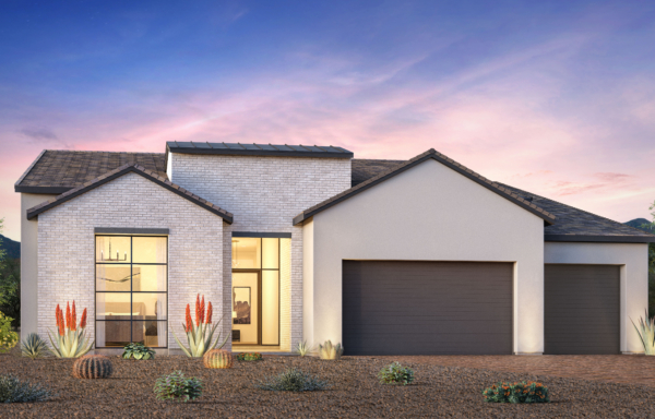 Elevation A of Grey Crest Model at Glenrock by Toll Brothers