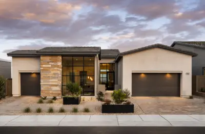 Elevation of Blackwood Terrace Model at Glenrock by Toll Brothers