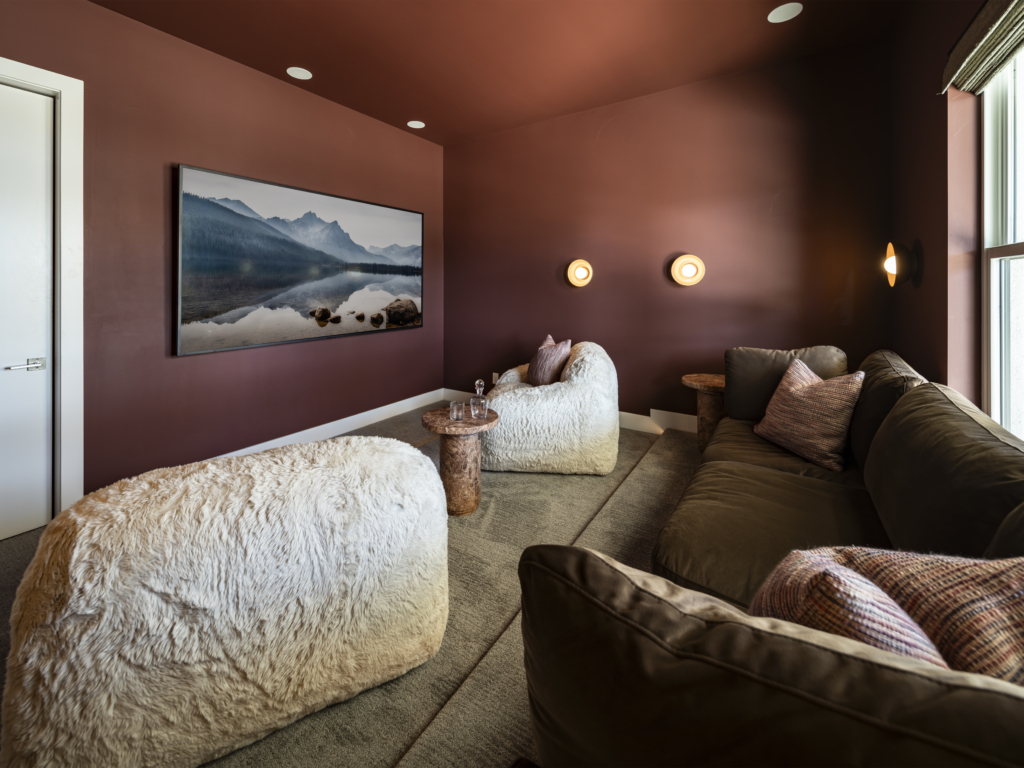 Theater of Blackwood Terrace Model at Glenrock by Toll Brothers