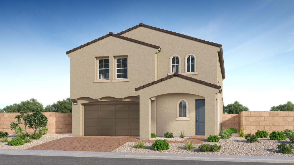 Front Elevation A of Peter Model at Mockingbird by Lennar