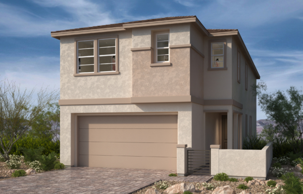 Front Elevation A of Plan 2466 at Caldwell Park by KB Home