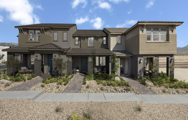 Front Elevation of Plan 1947 End at Caldwell Park by KB Home