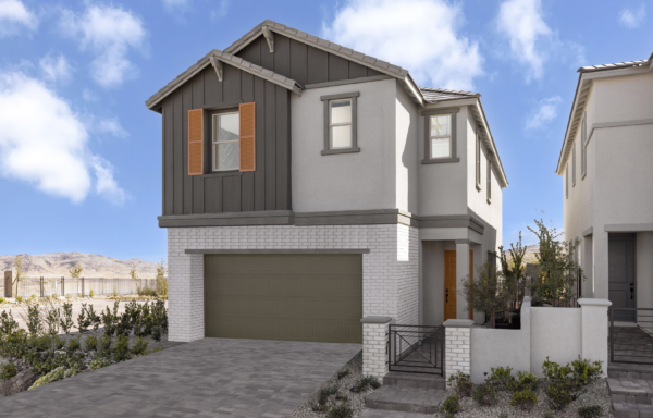 Front Elevation of Plan 2466 at Caldwell Park by KB Home