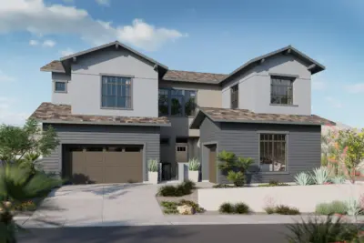 Front Elevation A of Bristlecone Model at Arcadia by SHAWOOD