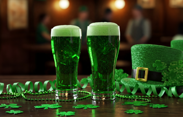 St Patrick's Day Green Beers