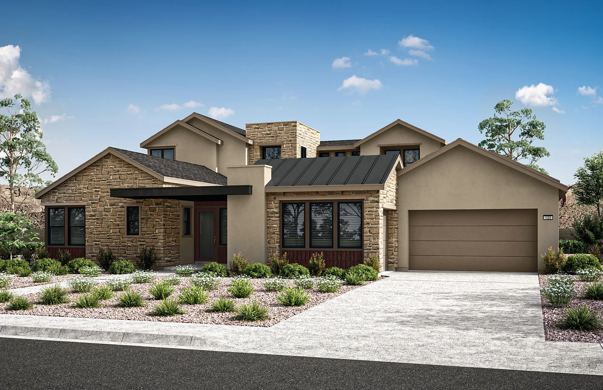 Front Elevation A of Plan 3 at Carlisle Ridge by Tri Pointe Homes Front Elevation A of Plan 3 at Carlisle Ridge by Tri Pointe Homes