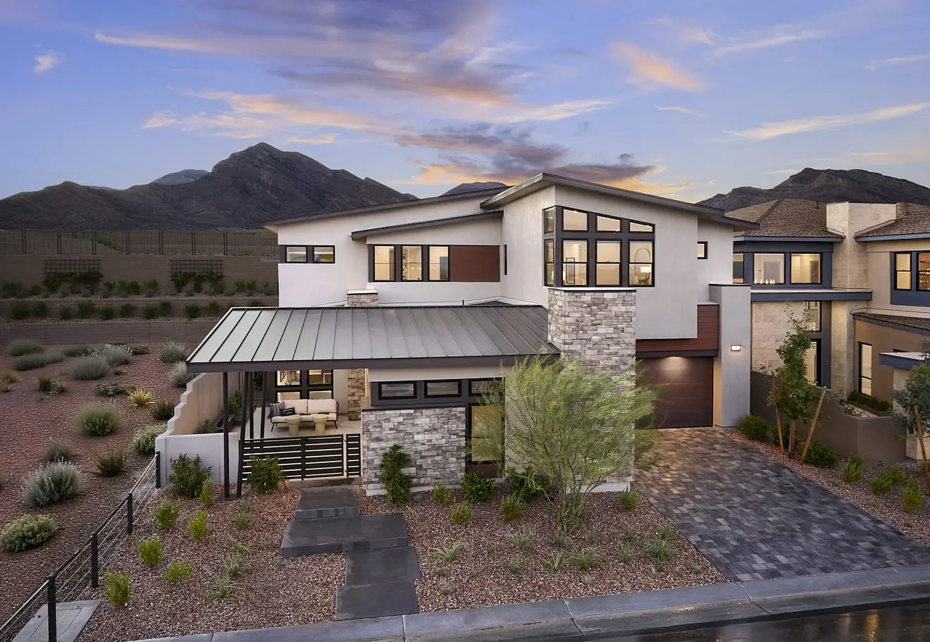 Front Elevation of Carlisle Peak by Tri Pointe Homes