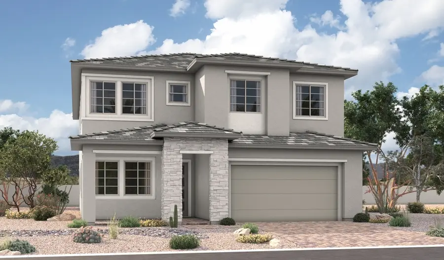 Front Elevation A of Teton Model at Primrose Park by Richmond American Homes Front Elevation A of Teton Model at Primrose Park by Richmond American Homes