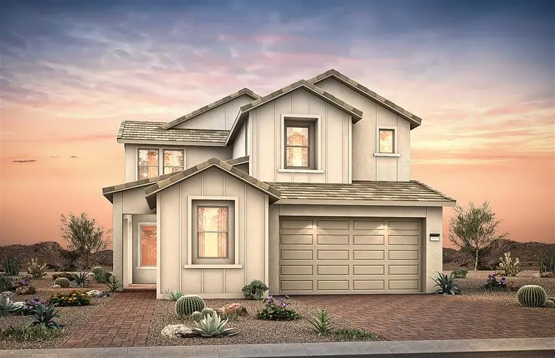 Front Elevation A of Palermo Floorplan at Brantley by Pulte Homes Front Elevation A of Palermo Floorplan at Brantley by Pulte Homes