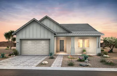 Front Elevation A of Gardengate Floorplan at Brantley by Pulte Homes