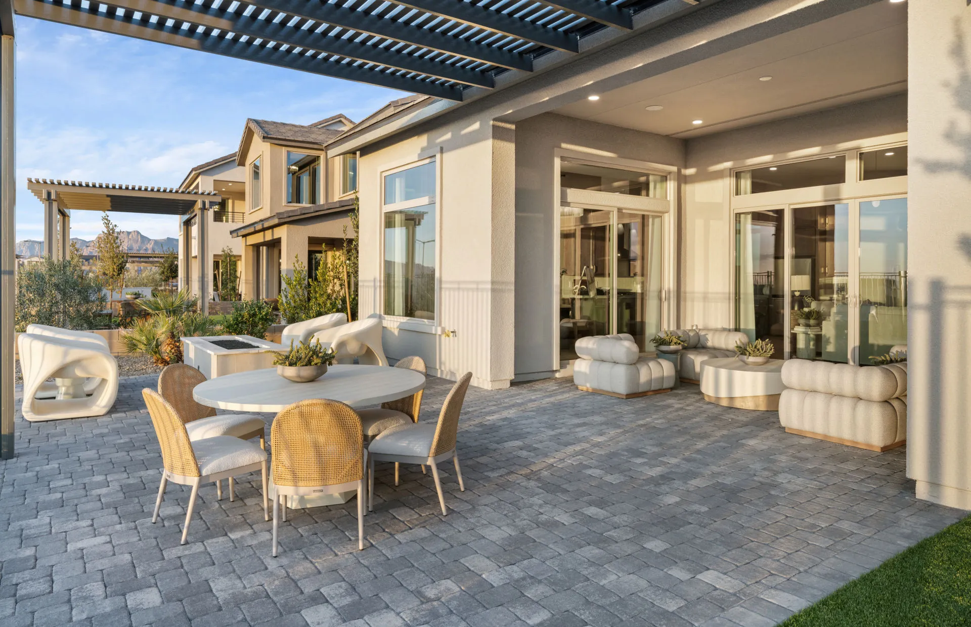 Backyard of Gardengate Model at Brantley by Pulte Homes Backyard of Gardengate Model at Brantley by Pulte Homes