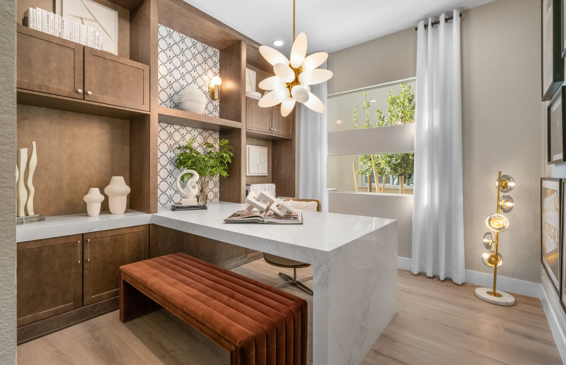 Den of Gardengate Model at Brantley by Pulte Homes Den of Gardengate Model at Brantley by Pulte Homes